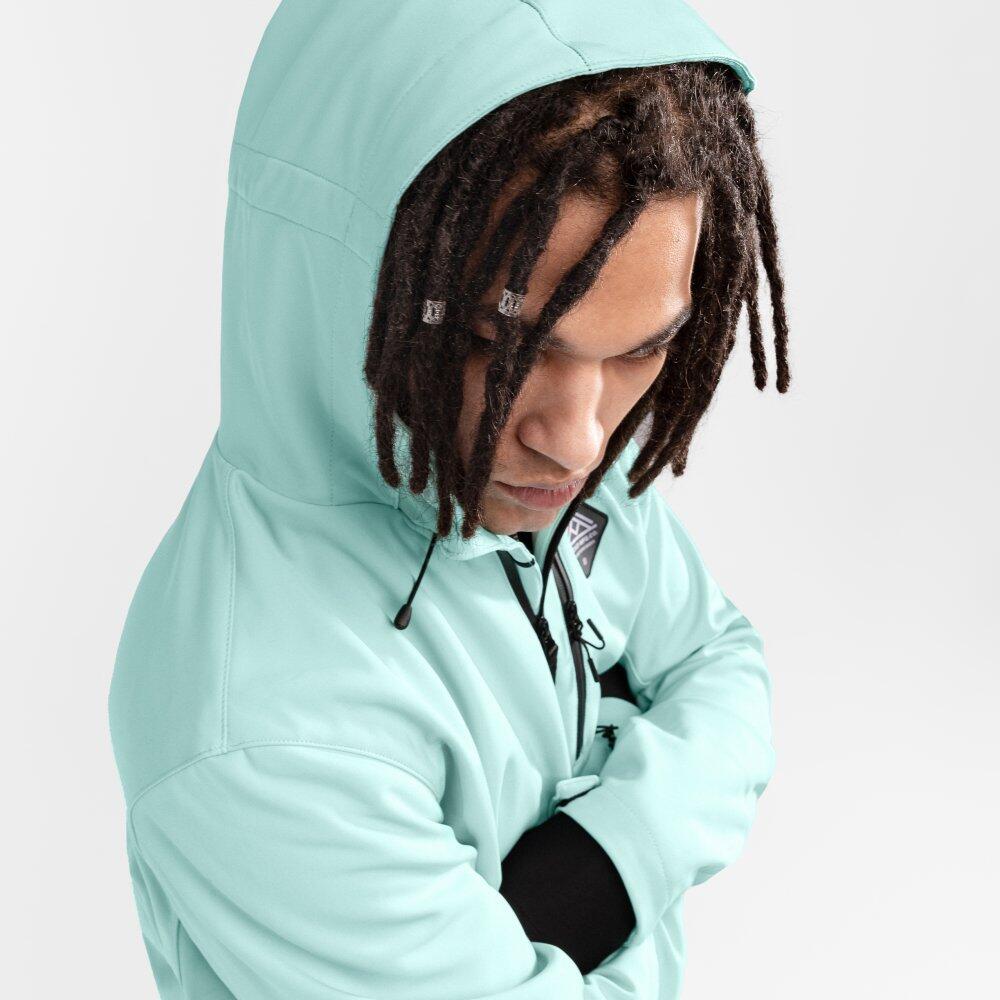 Herren Lifestyle -jacke für W2 Senja LF Türkis 5/7
