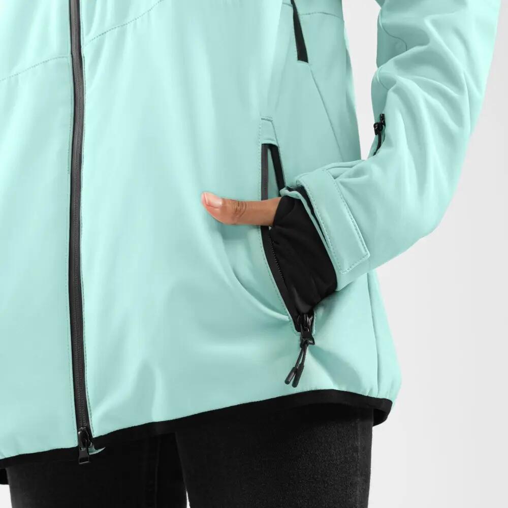 Chaqueta lifestyle para mujer W2-W Senja LF Turquesa 4/8