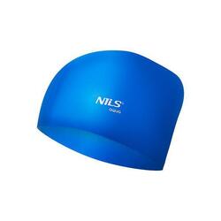 Bonnet de bain en silicone à poids pour cheuveux longs NILS Aqua NQC Aqua