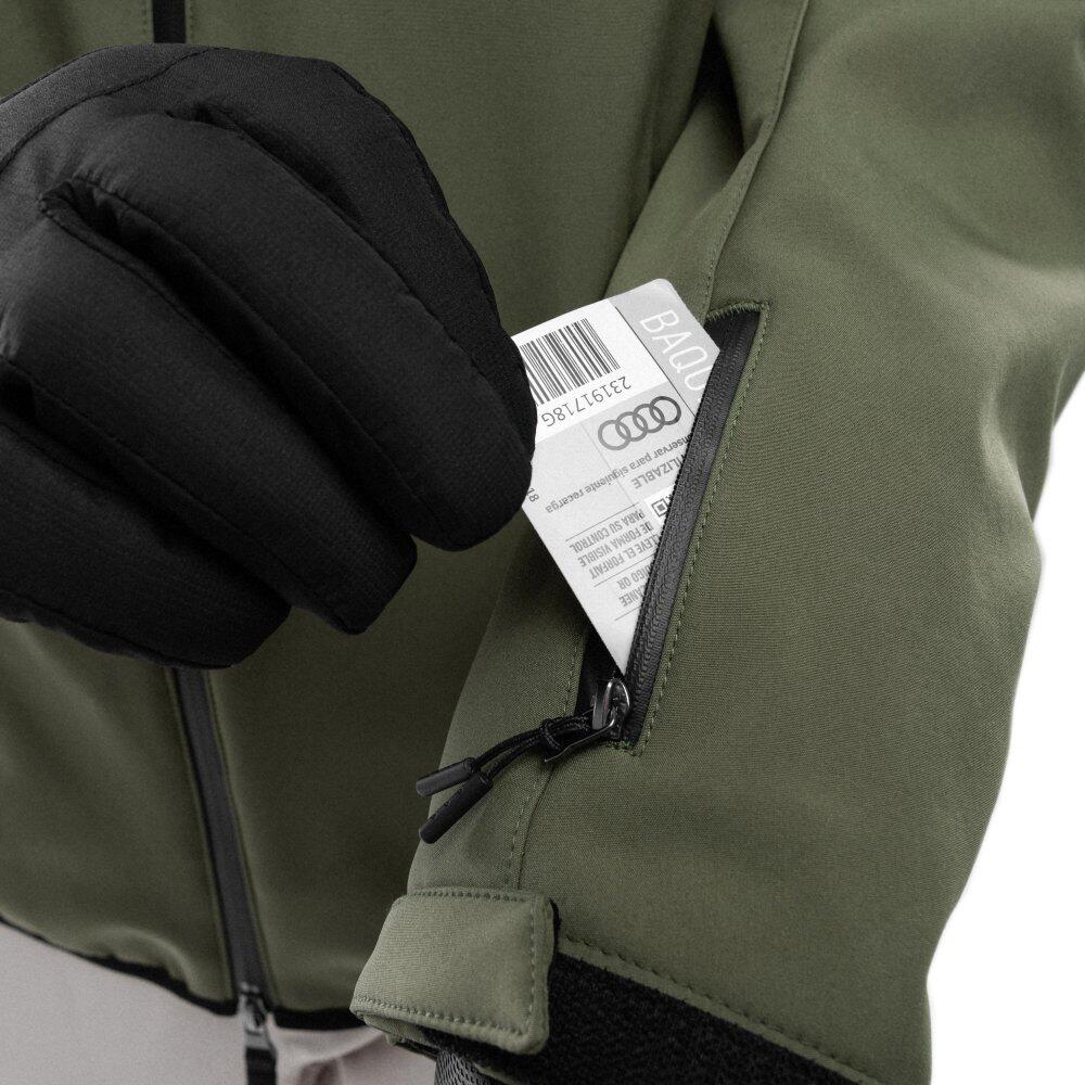 Casaco de snowboard para homem Desportos de inverno W2 Army Verde 5/8