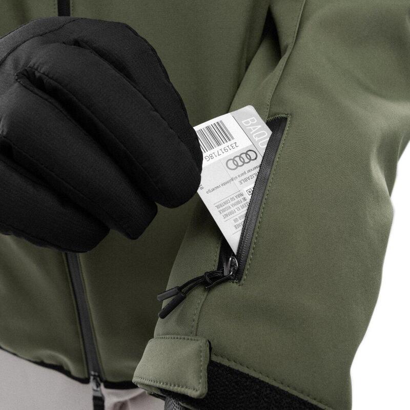 Jacheta de snowboard pentru bărbați W2 Army Verde