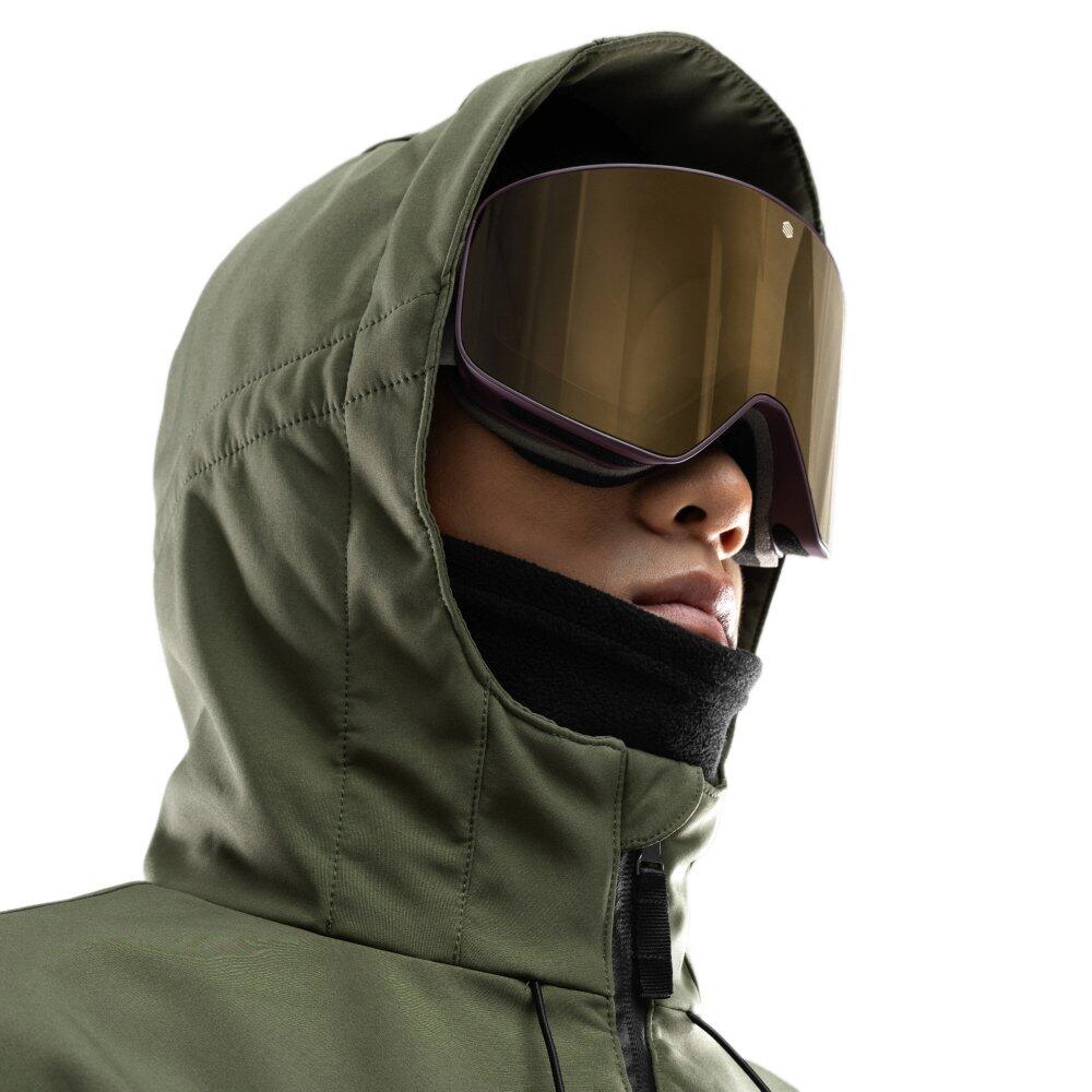 Casaco de snowboard para homem Desportos de inverno W2 Army Verde 6/8