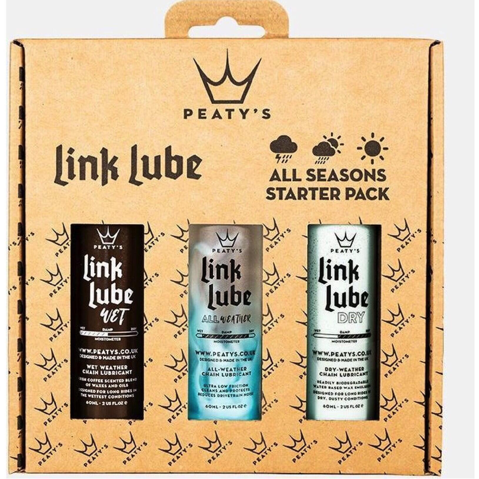 Peaty's - Lubrifiants Peaty's Linklube All Season (x3) - Lubrifiant - Bleu|noir - Taille Unique - Decathlon