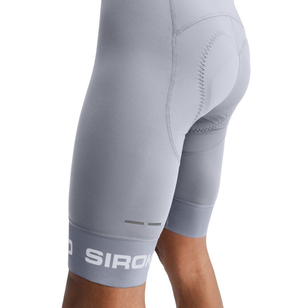 Culote corto ciclismo hombre BX Fassa Gris 5/7
