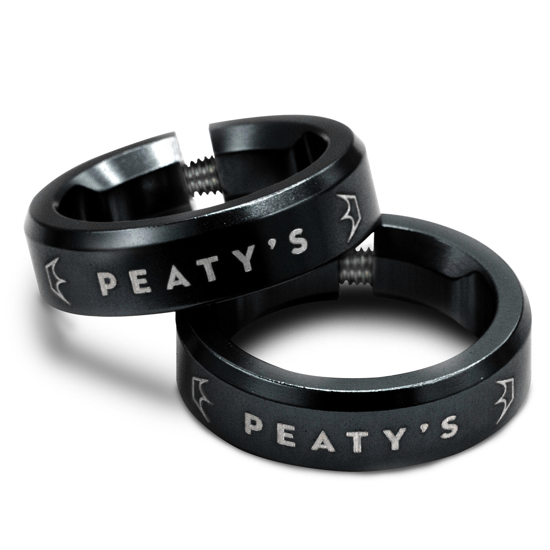 Peaty's - Bague De Serrage Pour Poignée Peaty's Monarch - Bouchon De Guidon - Noir - Taille Unique - Decathlon