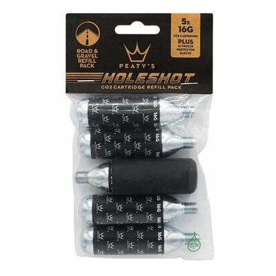 CO2-Kartuschen Peaty's Holeshot Recharge (x5)