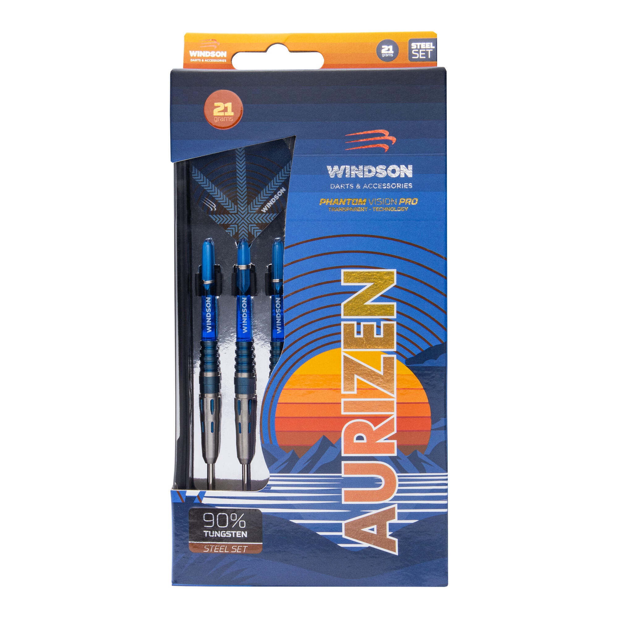 Dart-Set AURIZEN 21g Tungsten – Steel 3/5