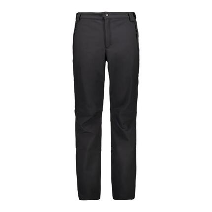 CMP Outdoorhose MAN SOFTSHELL LONG PANT für Herren, Fleecefutter NERO 56