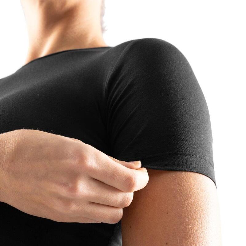 Dámský tréninkový crop top s krátkým rukávem Sculpt