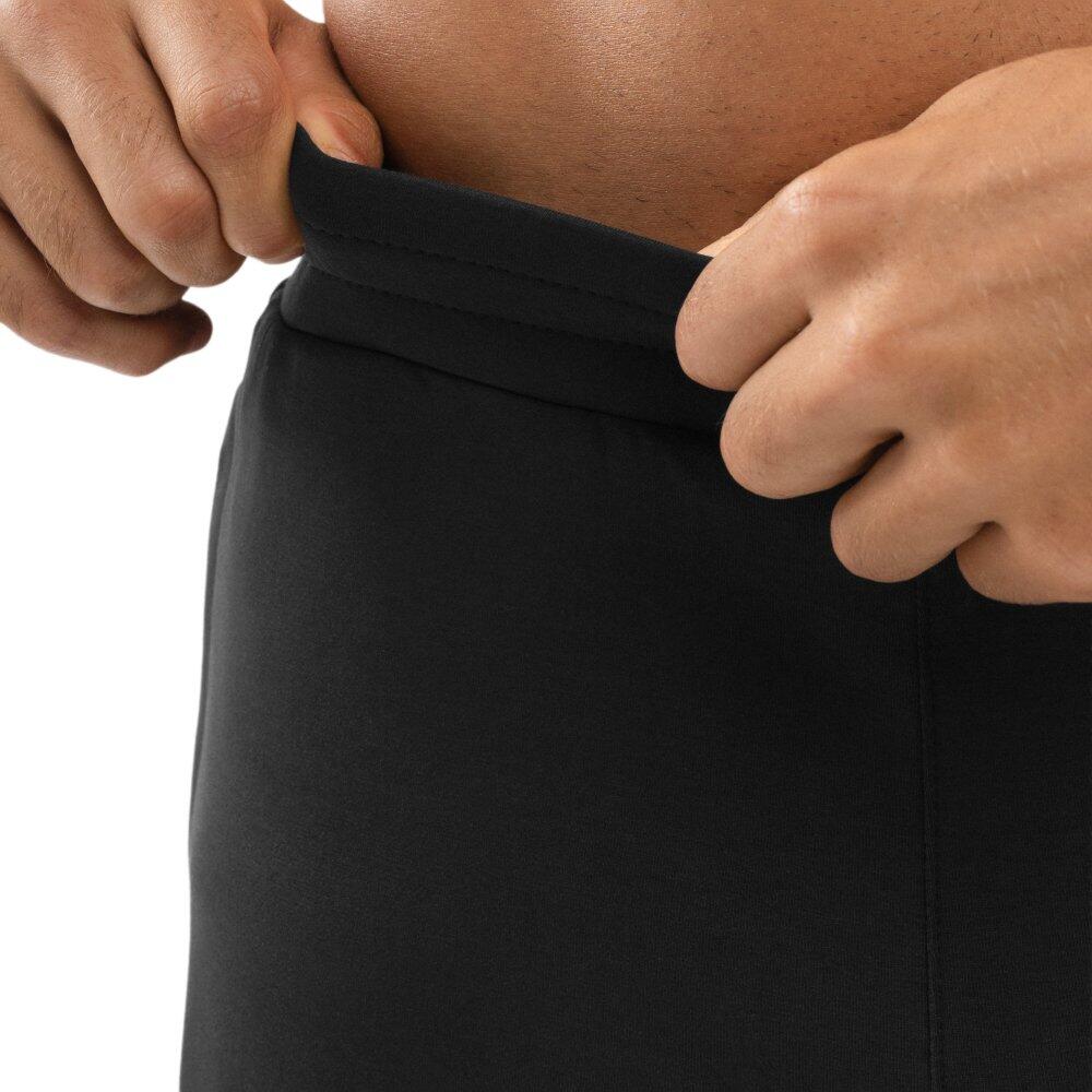 Heren Fitness joggingbroek rechte pijp Transform Zwart 5/6