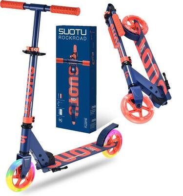 Suotu kinderstep roze/rood