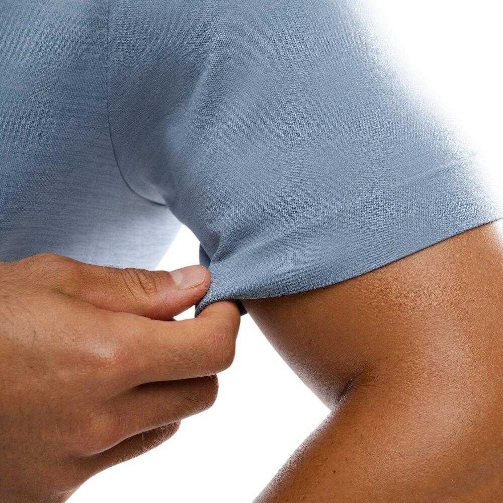 T-shirt fitness manches courtes homme Exuma Bleu 5/7
