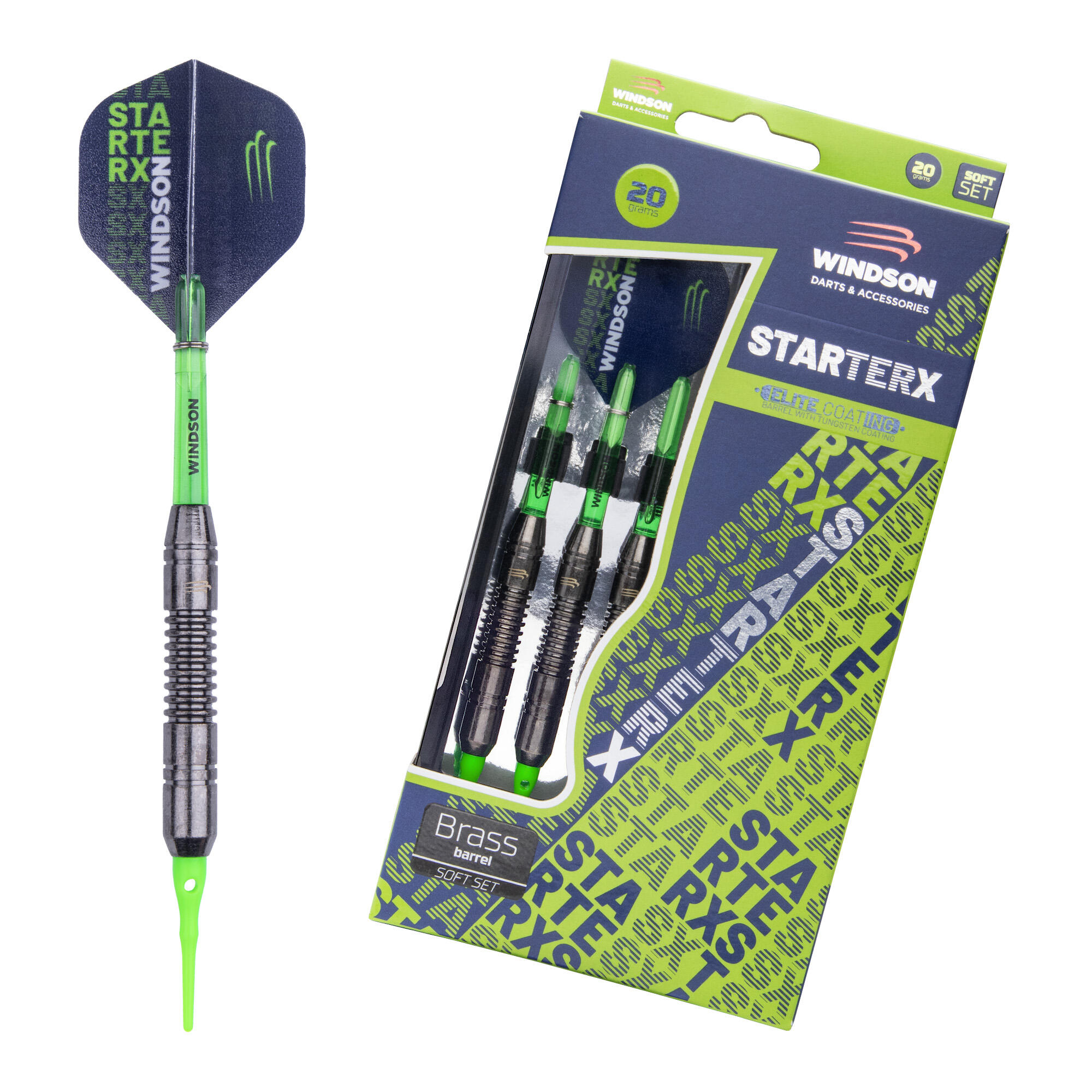 WINDSON Set šipek STARTER X 20g Brass - Soft