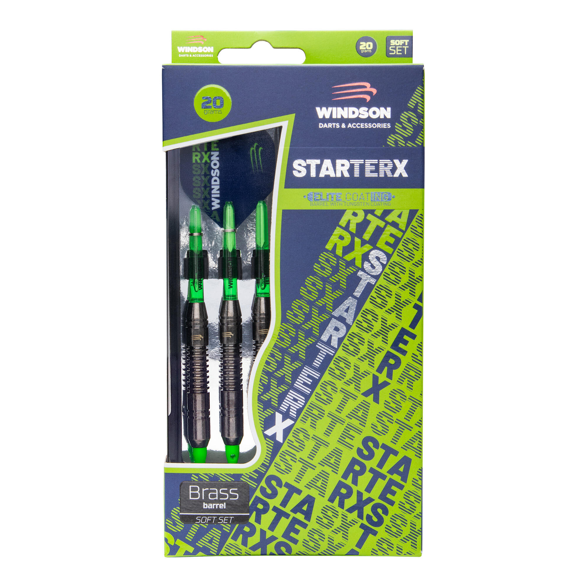 Set di freccette FORCE 4 20g Ottone - Soft