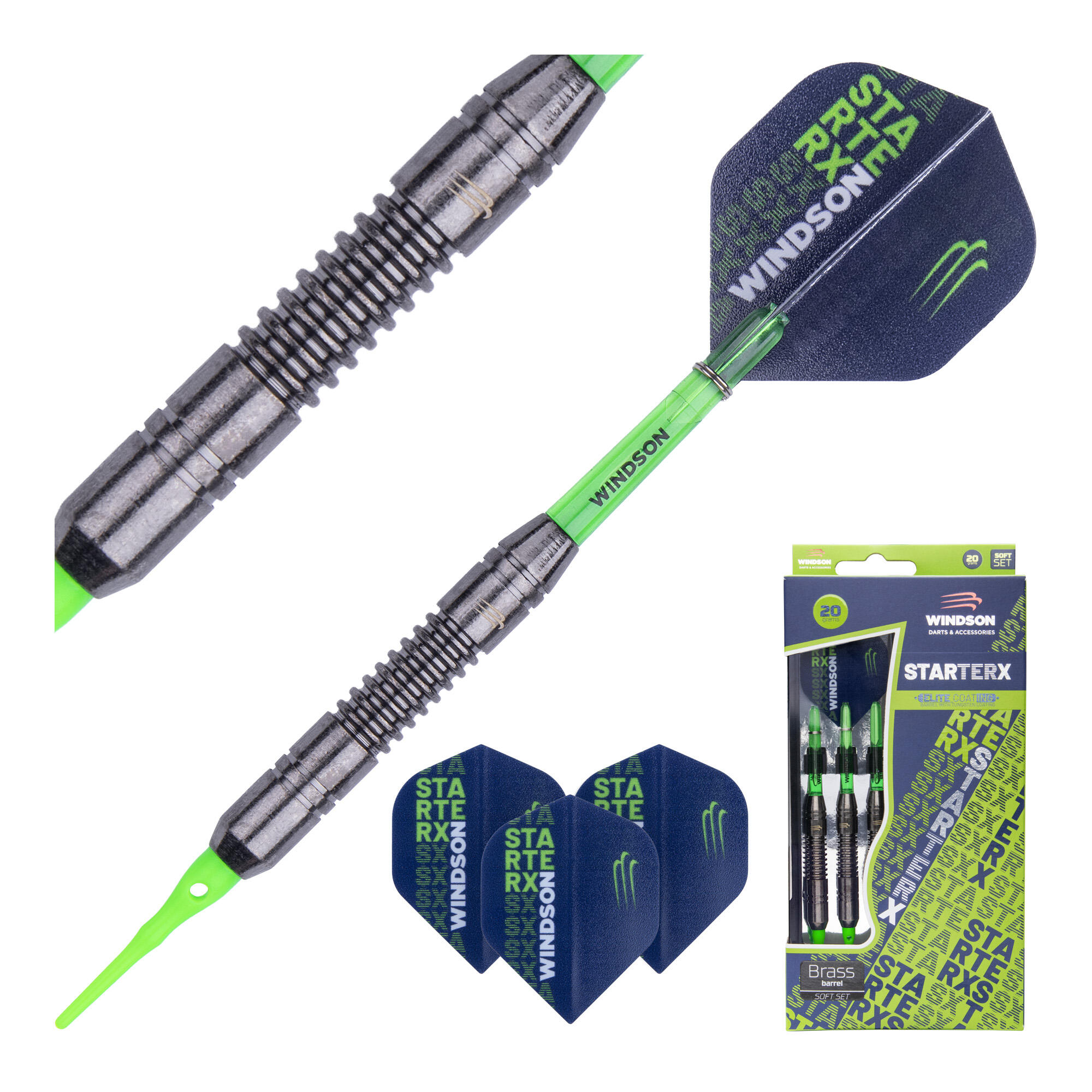 Set šipek STARTER X 20g Brass - Soft 2/5