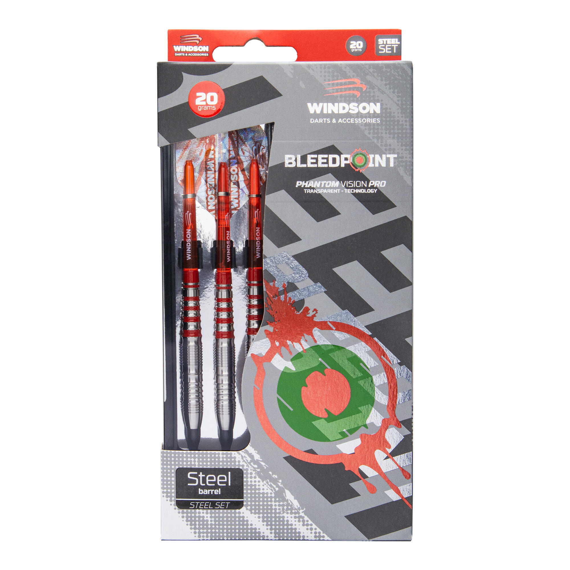 Set de fléchettes BLEEDPOINT 20g Pointe acier - Pointe acier 3/5
