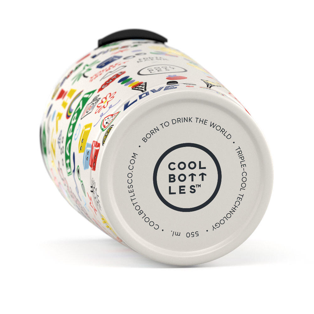 Vaso Térmico de acero Inox. Con envío gratis. Good Vibes de Eddie Baehr 550 ml. 2/6