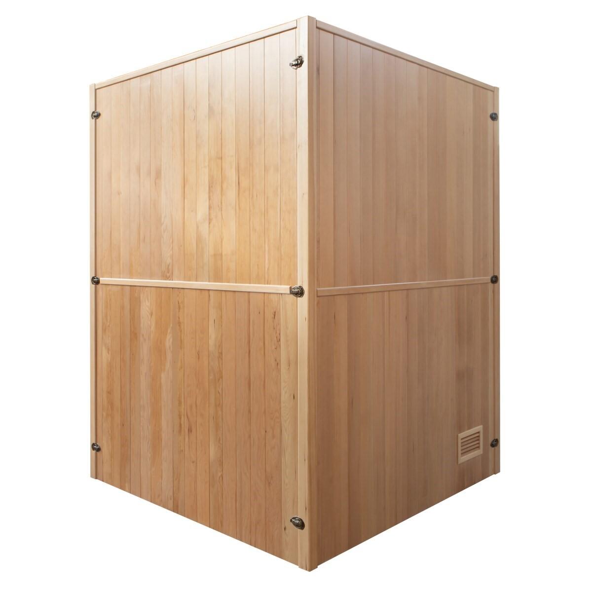 Sauna finlandesa interior Sense 4 plazas panorámica Harvia 4,5kW 3/9