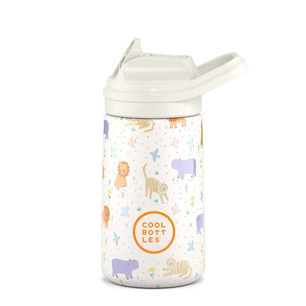 Botella Térmica para niños Cool Bottles. Con envío gratis. Roar Time 350ml 2/4