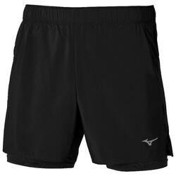 Short 2en1 Mizuno Core 5.5
