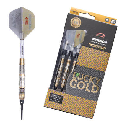 Dart-Set LUCKY GOLD 18g Brass – Soft