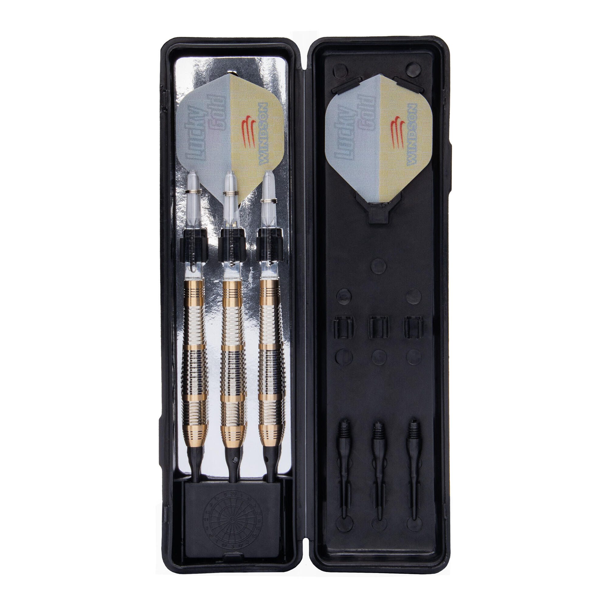 Set di freccette LUCKY GOLD 18g Ottone - Soft 4/5