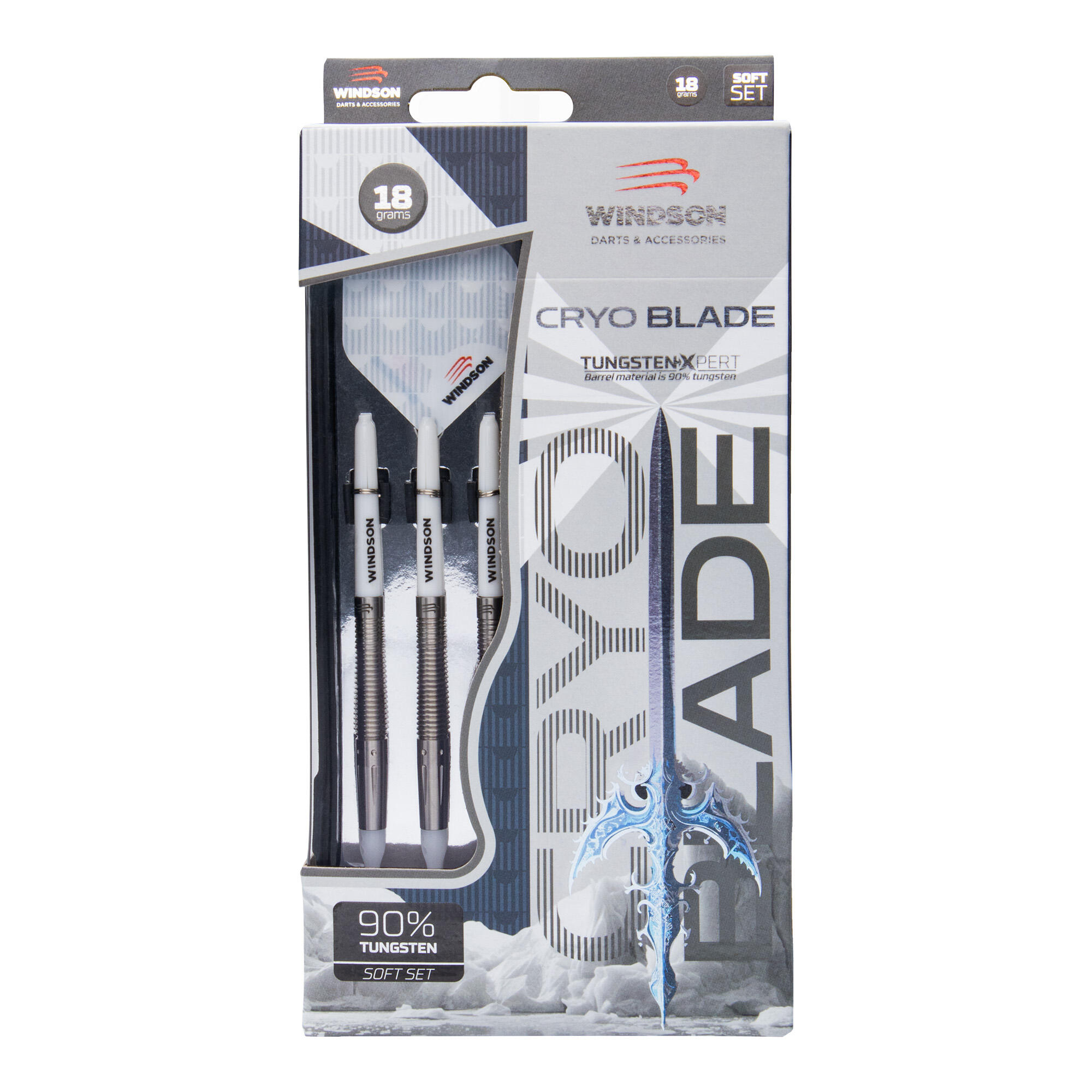 Set šipek CRYOBLADE 18g Tungsten - Soft 3/5