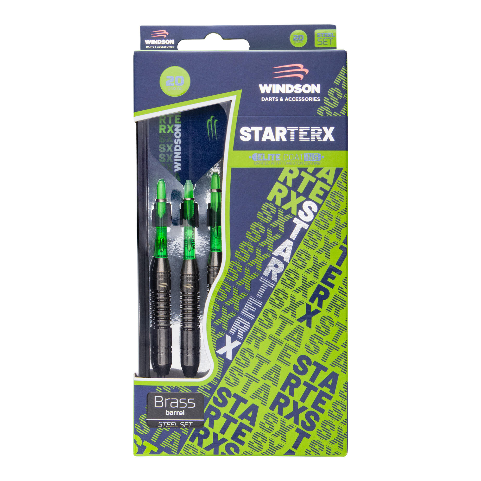 Juego de dardos STARTER X 20g Latón - Steel Tip 3/5