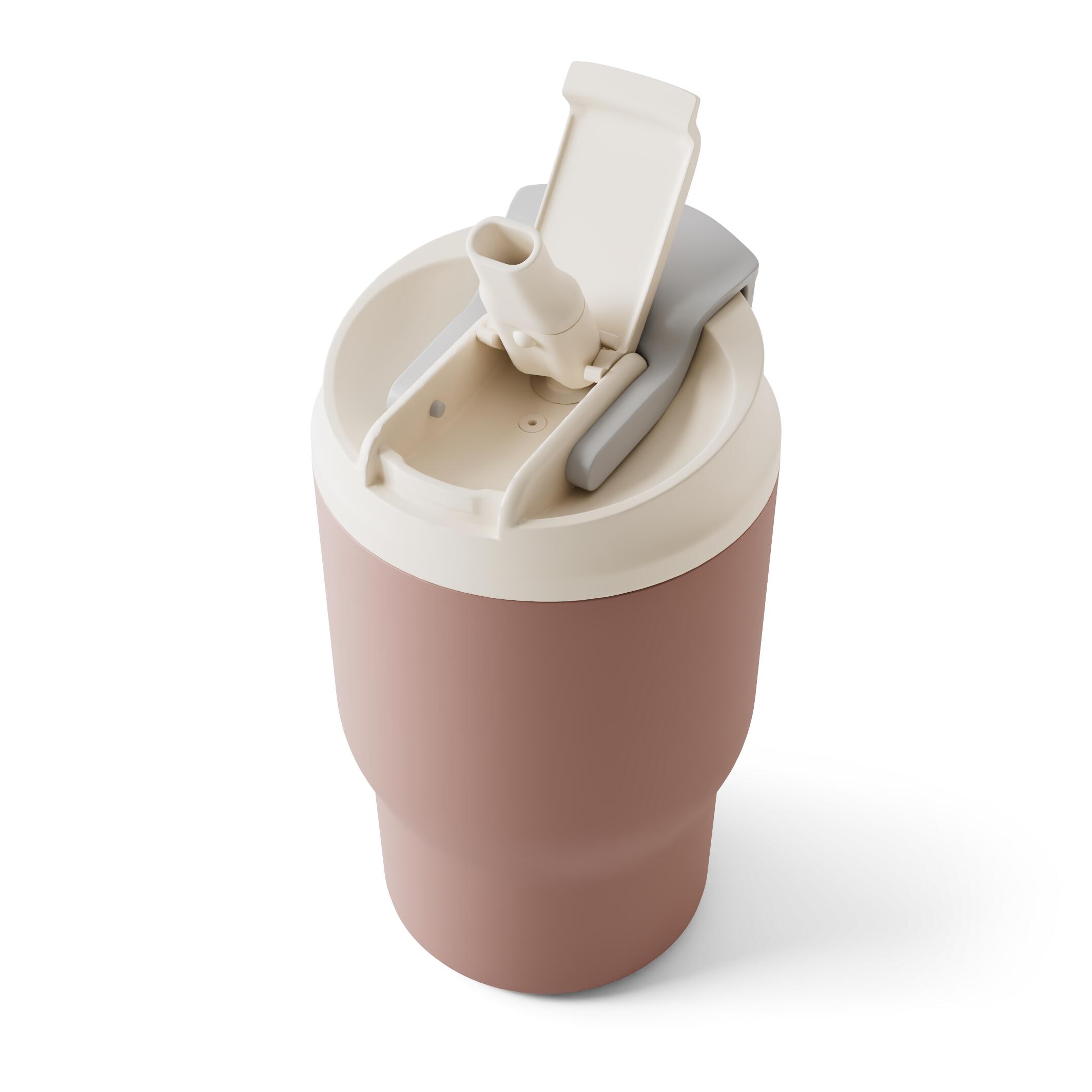 Mug isotherme avec paille 360ml |Adulte|Bureau, randonnée|Travel Mug S 4/6