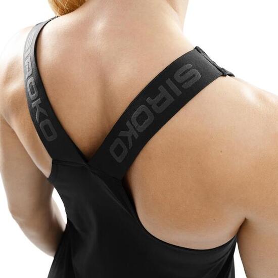 Canottiera da allenamento da donna Fitness Triumph Nero