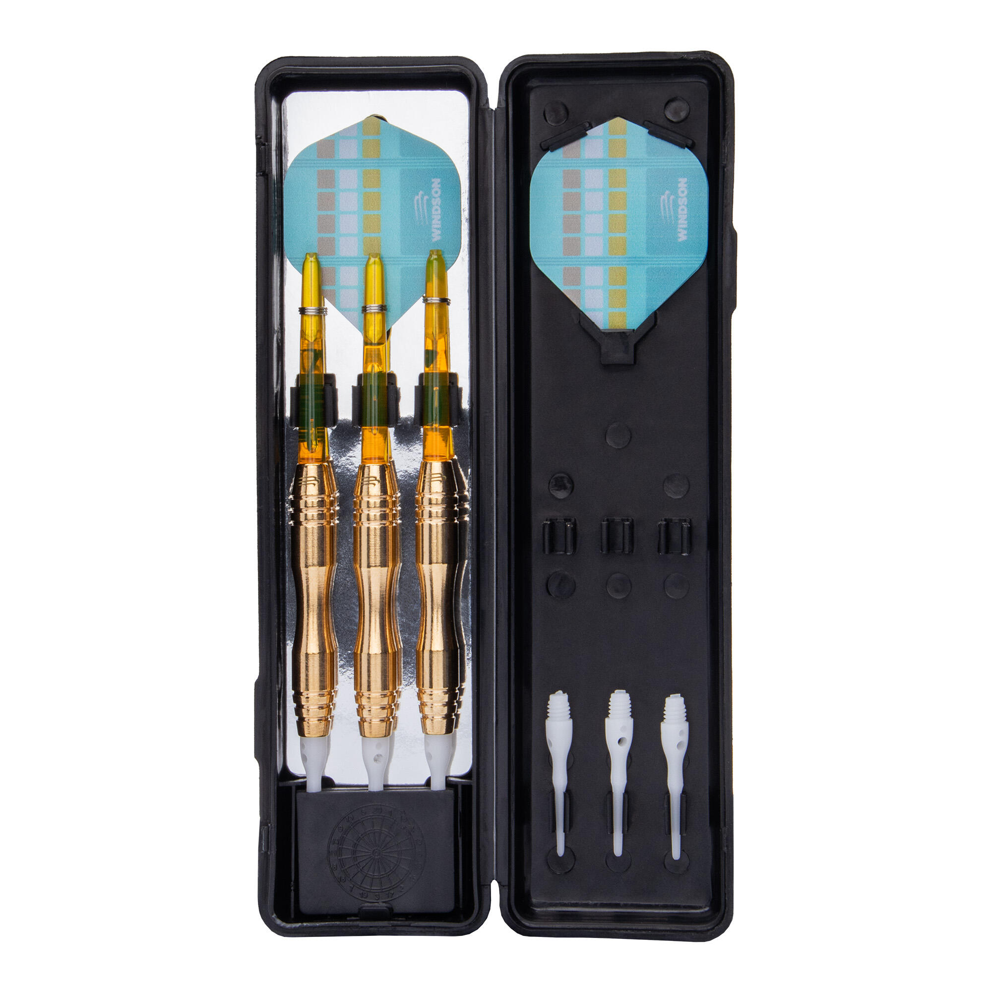 Set dartpijlen FORCE 4 20g Brass - Soft 4/5