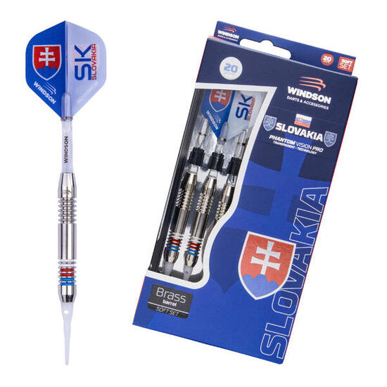 Dart-Set SLOVAKIA 20g Brass – Soft