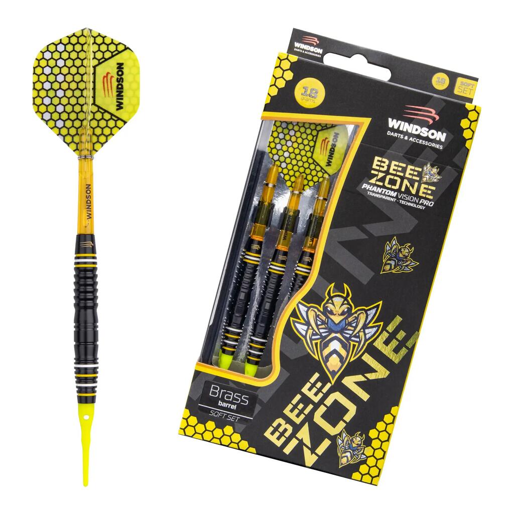 Dart-Set BEE ZONE 18g Brass – Soft