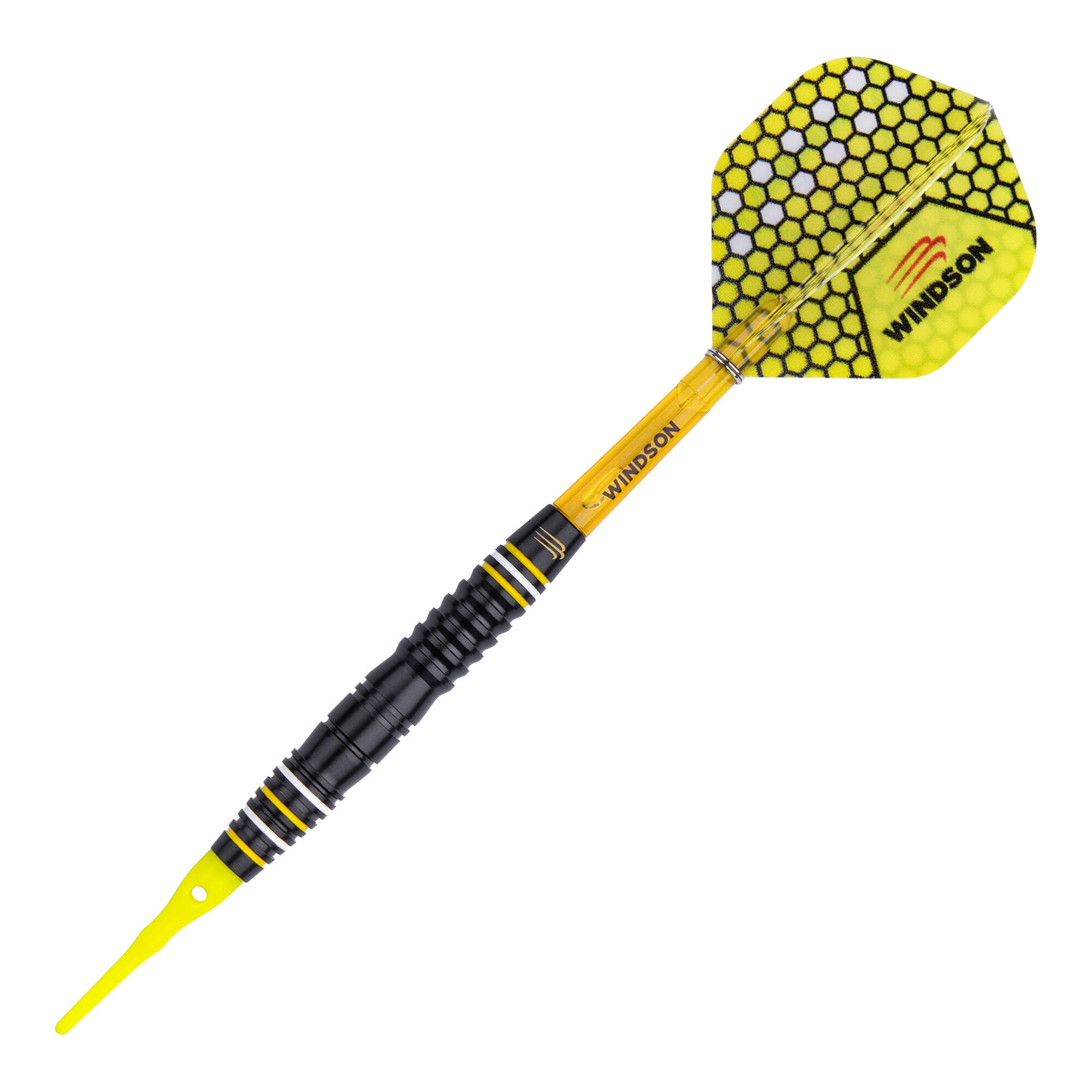 Set de fléchettes BEE ZONE 18g Laiton - Pointe plastique 5/5