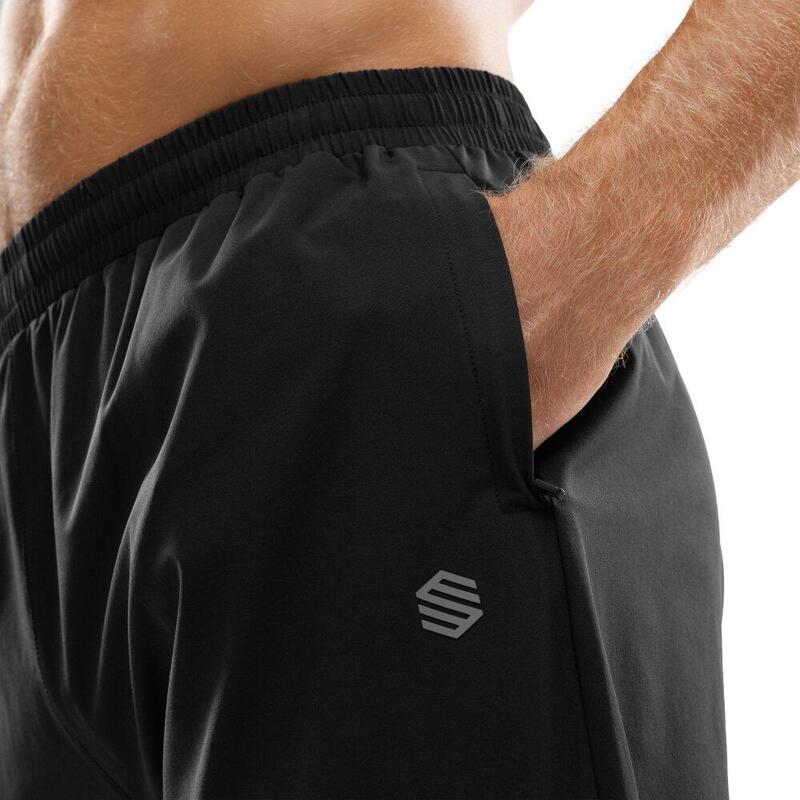 Pantaloni de trening ușori pentru bărbați Function Black Negru