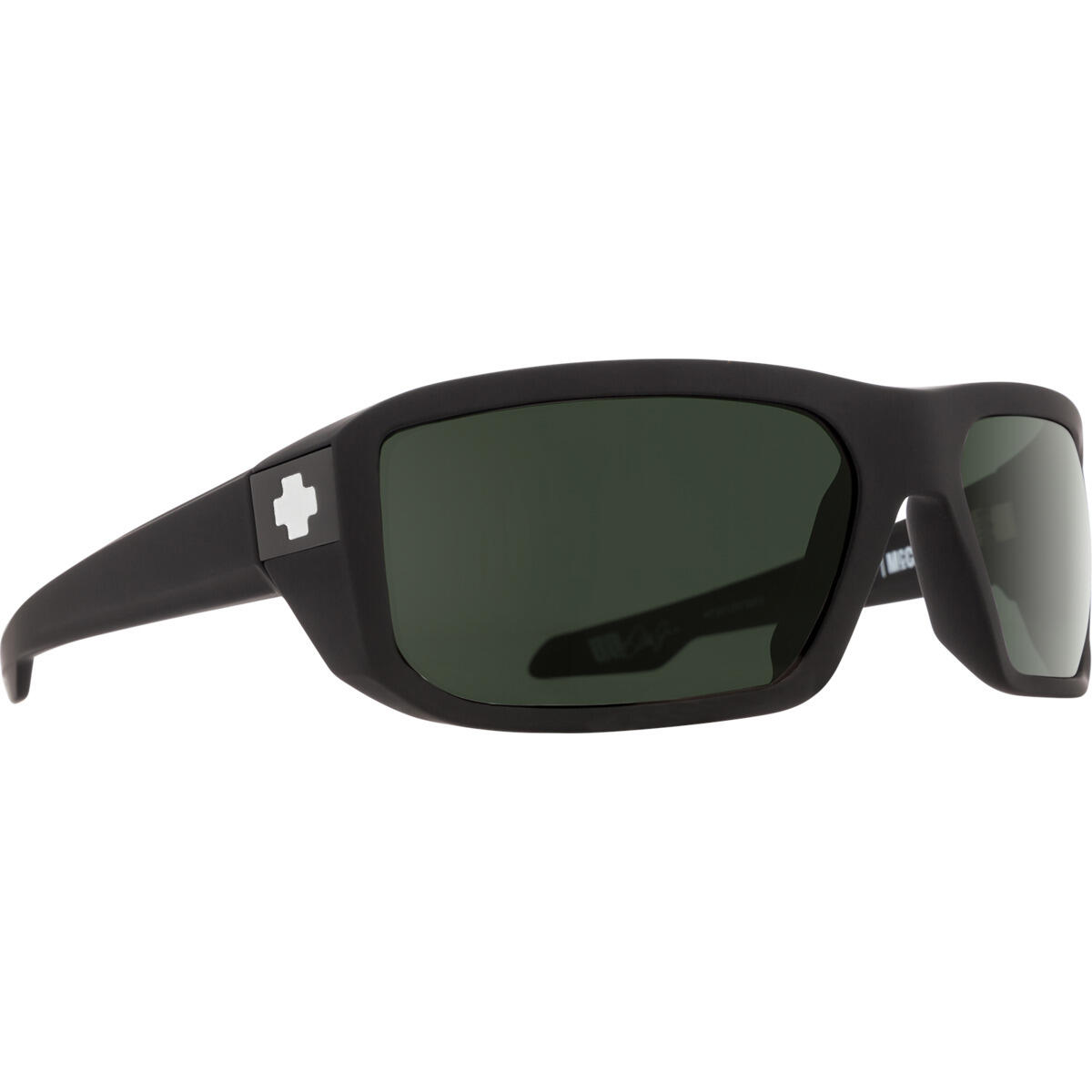 Spy - Mccoy Soft Matte Black - Happy Gray Green Polar - Lunettes De Soleil - Noir - Taille Unique - Decathlon
