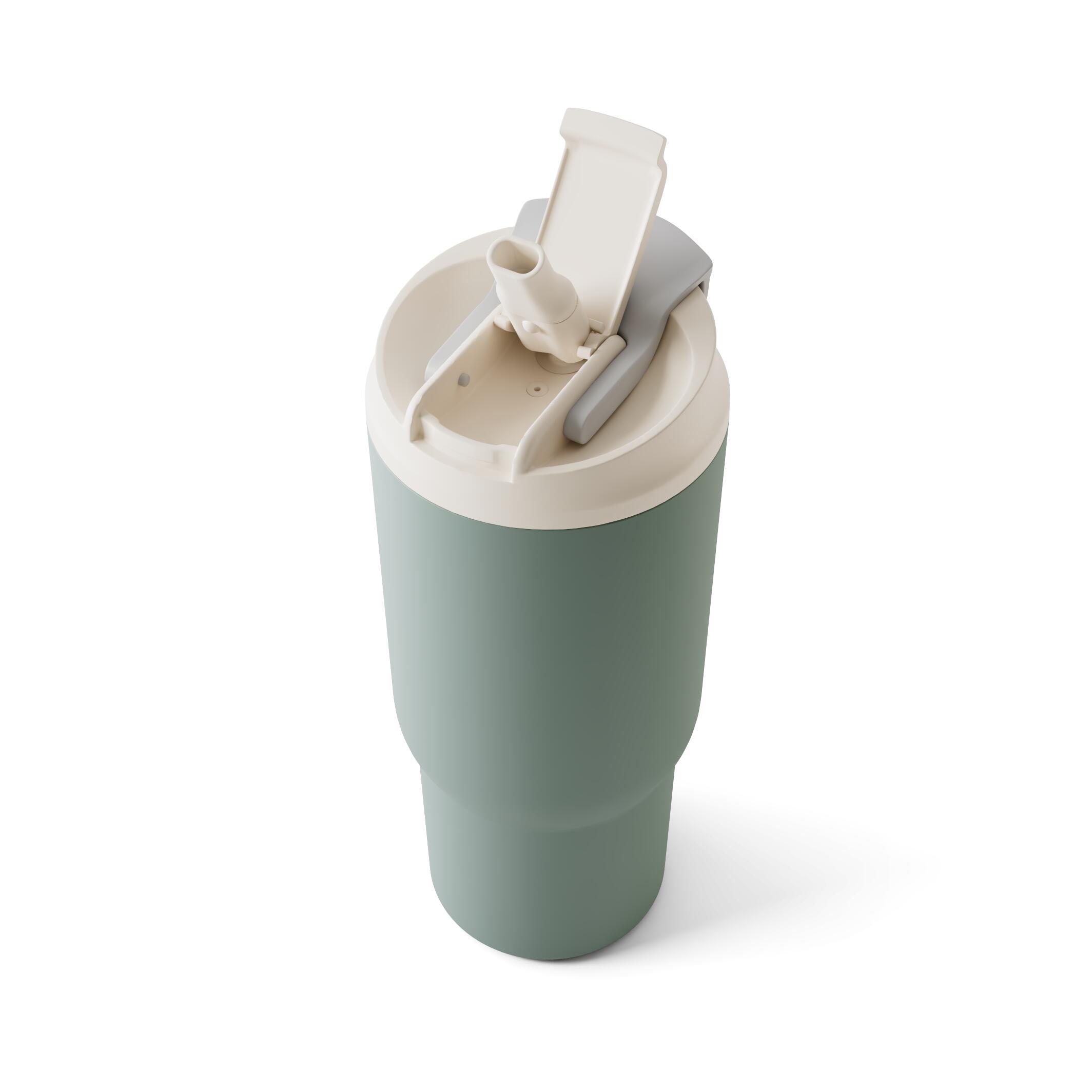 Mug isotherme avec paille 600ml |Adulte|Bureau, randonnée|Travel Mug L 4/6