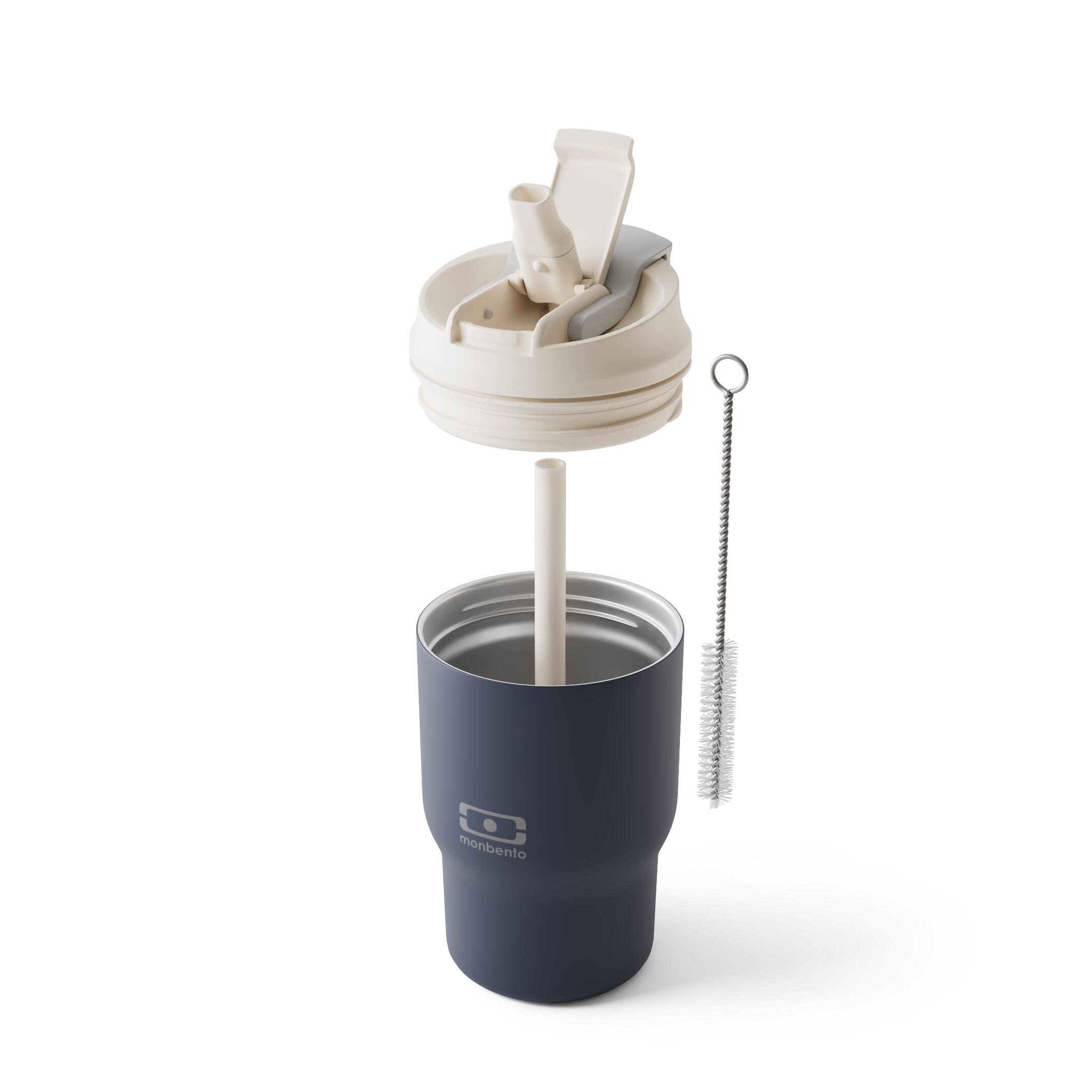 Mug isotherme avec paille 360ml |Adulte|Bureau, randonnée|Travel Mug S 5/6