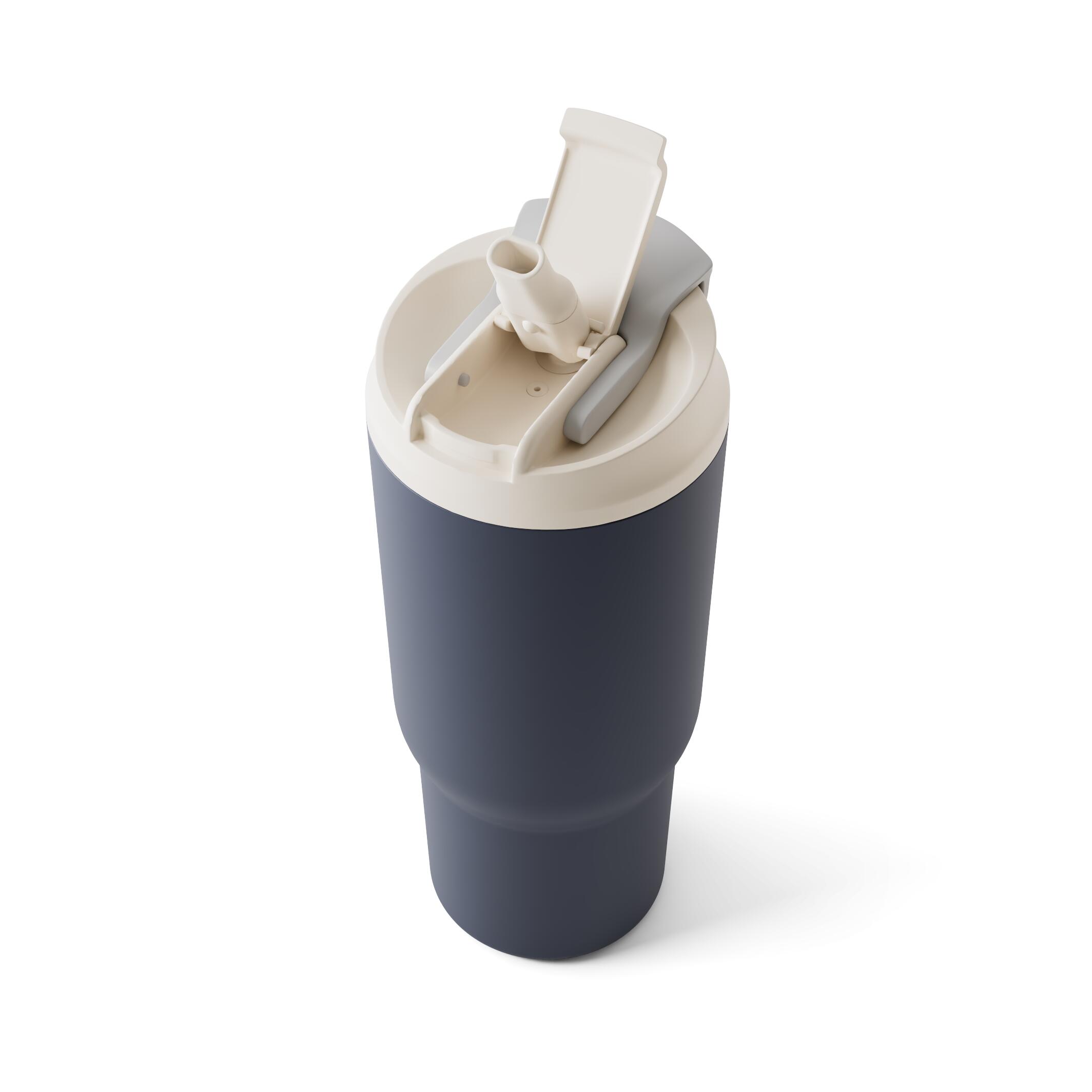 Mug isotherme avec paille 600ml |Adulte|Bureau, randonnée|Travel Mug L 4/6