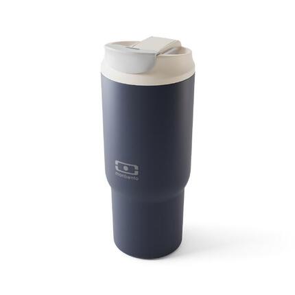 Isolierbecher mit Strohhalm 600 ml |Erwachsene|Büro, Wandern|Travel Mug L