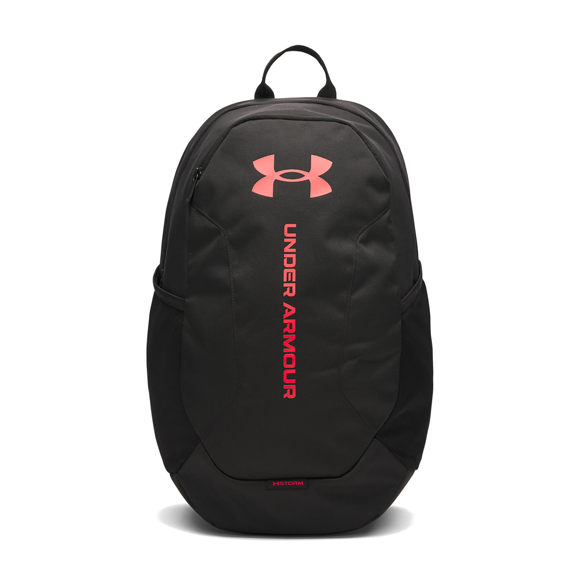 Mochila Esportiva Ua Hustle Lite Preta E Vermelho Vivo 6/6