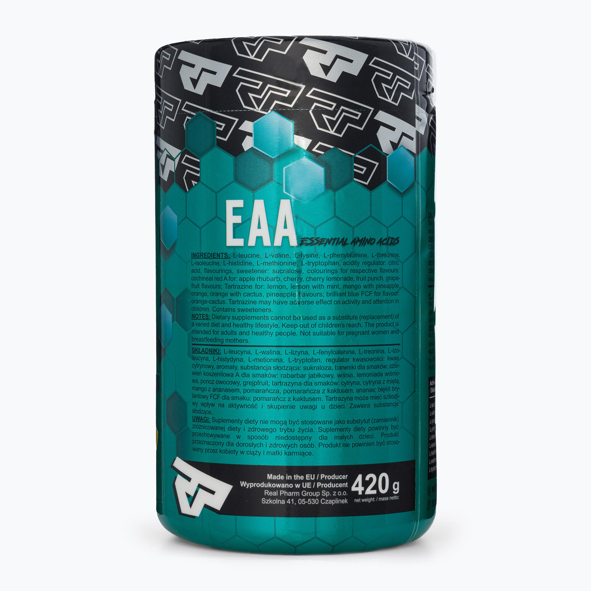 Real Pharm Acides aminés EAA 420 g 2/4