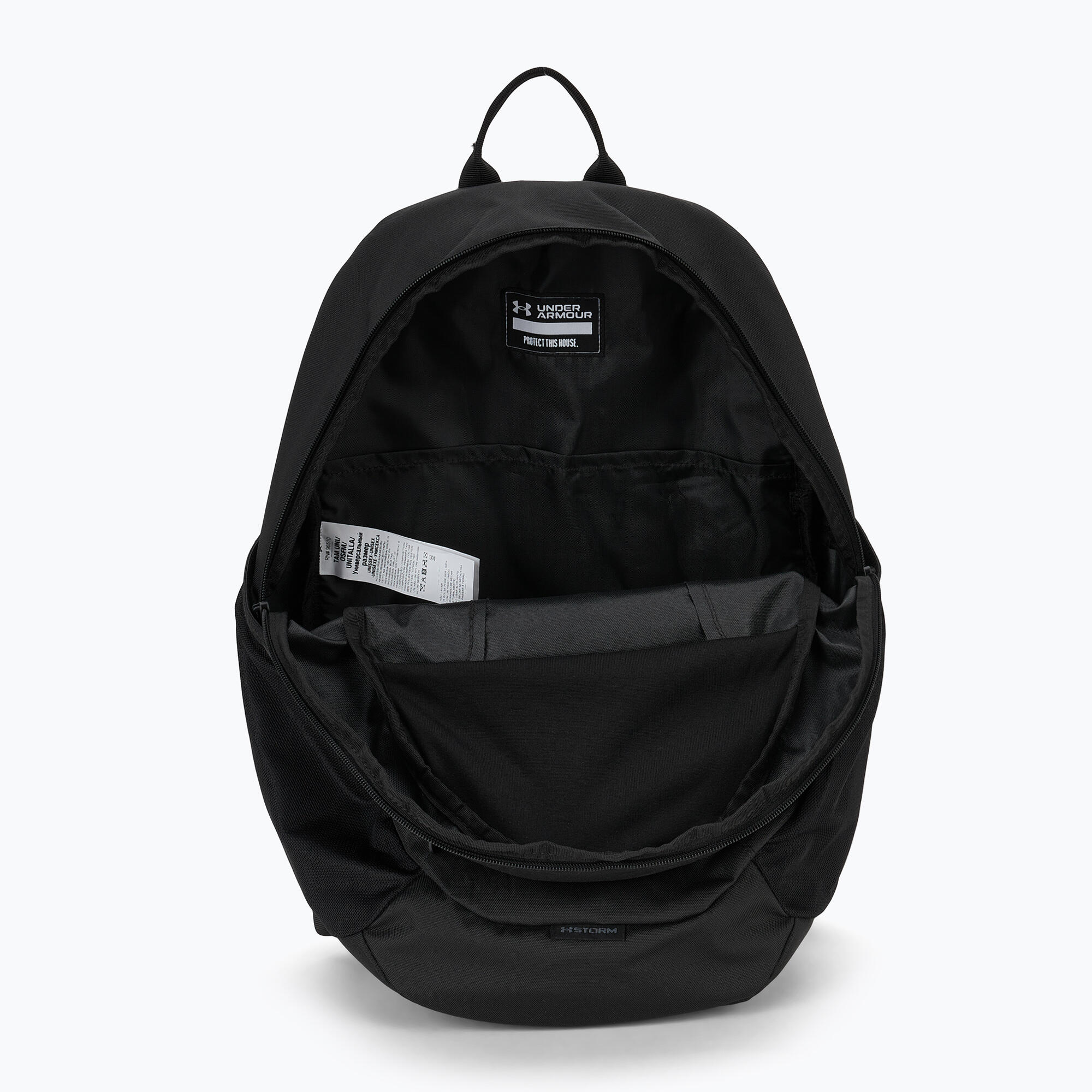 Sac à dos de sport UA Hustle Lite Noir et gris 26,5L 7/7