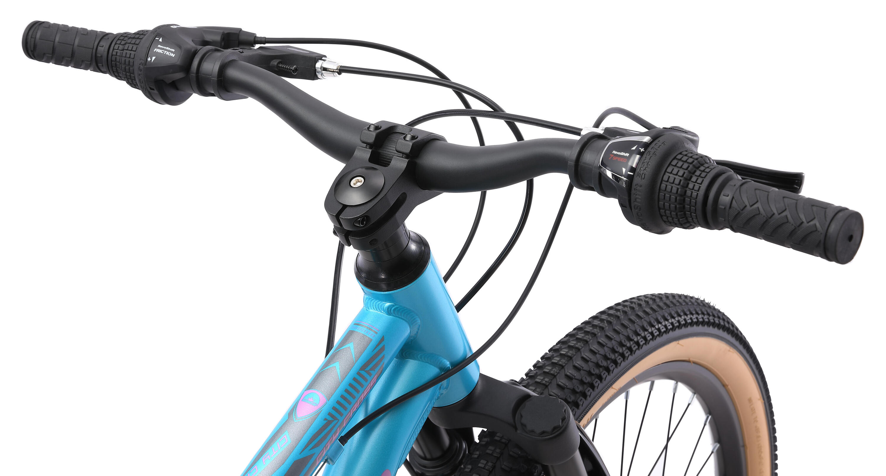 MTB 24" aluminio, bicicleta infantil 9 años, 21 marchas, frenos de disco 7/7