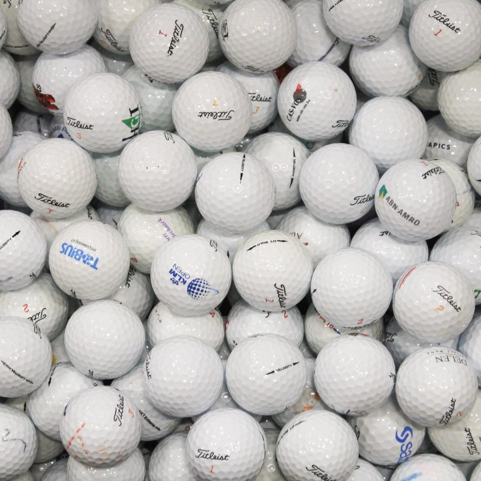 Titleist - 50 Balles De Golf Titleist Mix D’occasion – Lakeballs - Balle De Golf - Blanc - 36 Mm - Decathlon