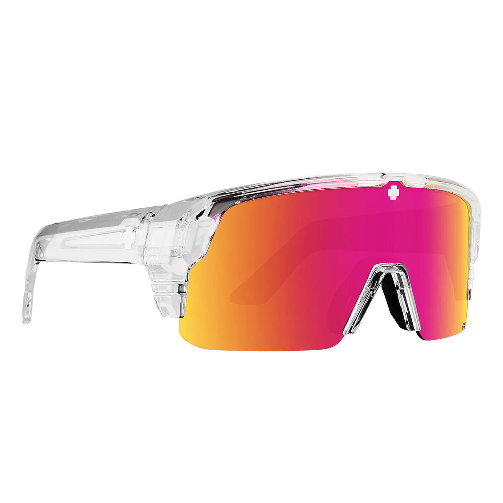Spy - Monolith 5050 Crystal - Happy Gray Green Pink Mirror - Lunettes De Soleil - Incolore - Taille Unique - Decathlon