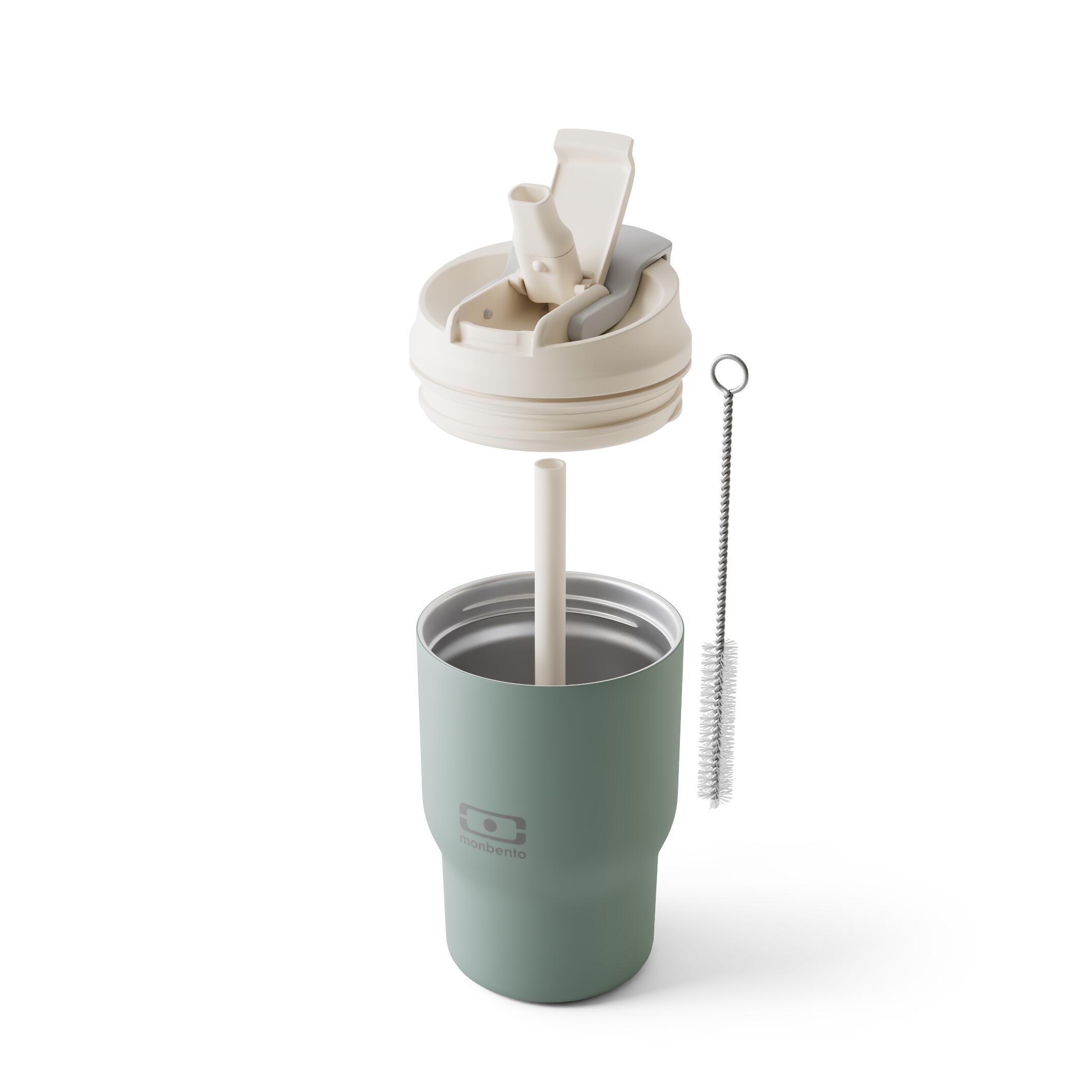 Mug isotherme avec paille 360ml |Adulte|Bureau, randonnée|Travel Mug S 5/6