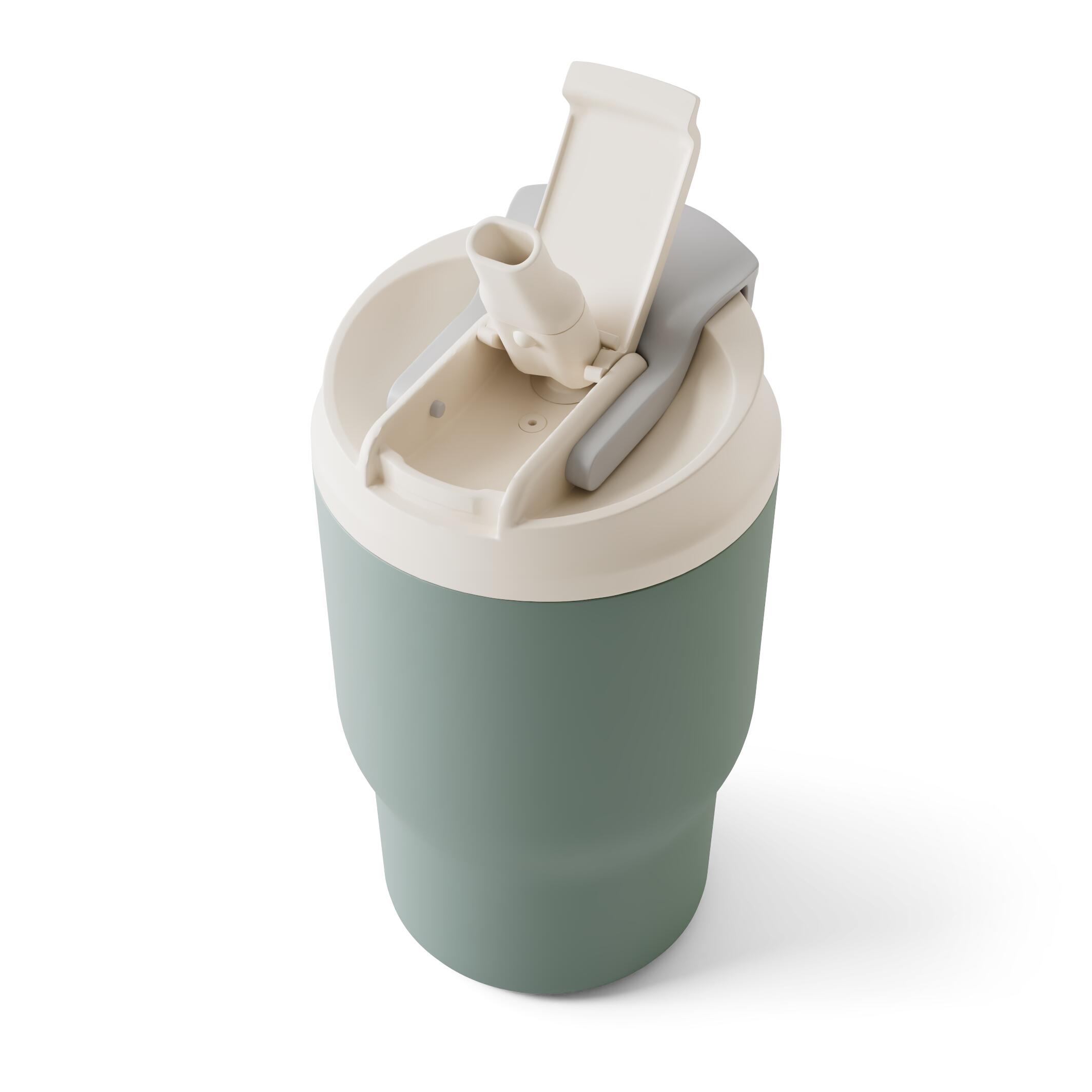 Mug isotherme avec paille 360ml |Adulte|Bureau, randonnée|Travel Mug S 4/6
