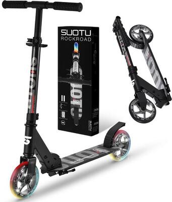 Suotu kinderstep roze/rood