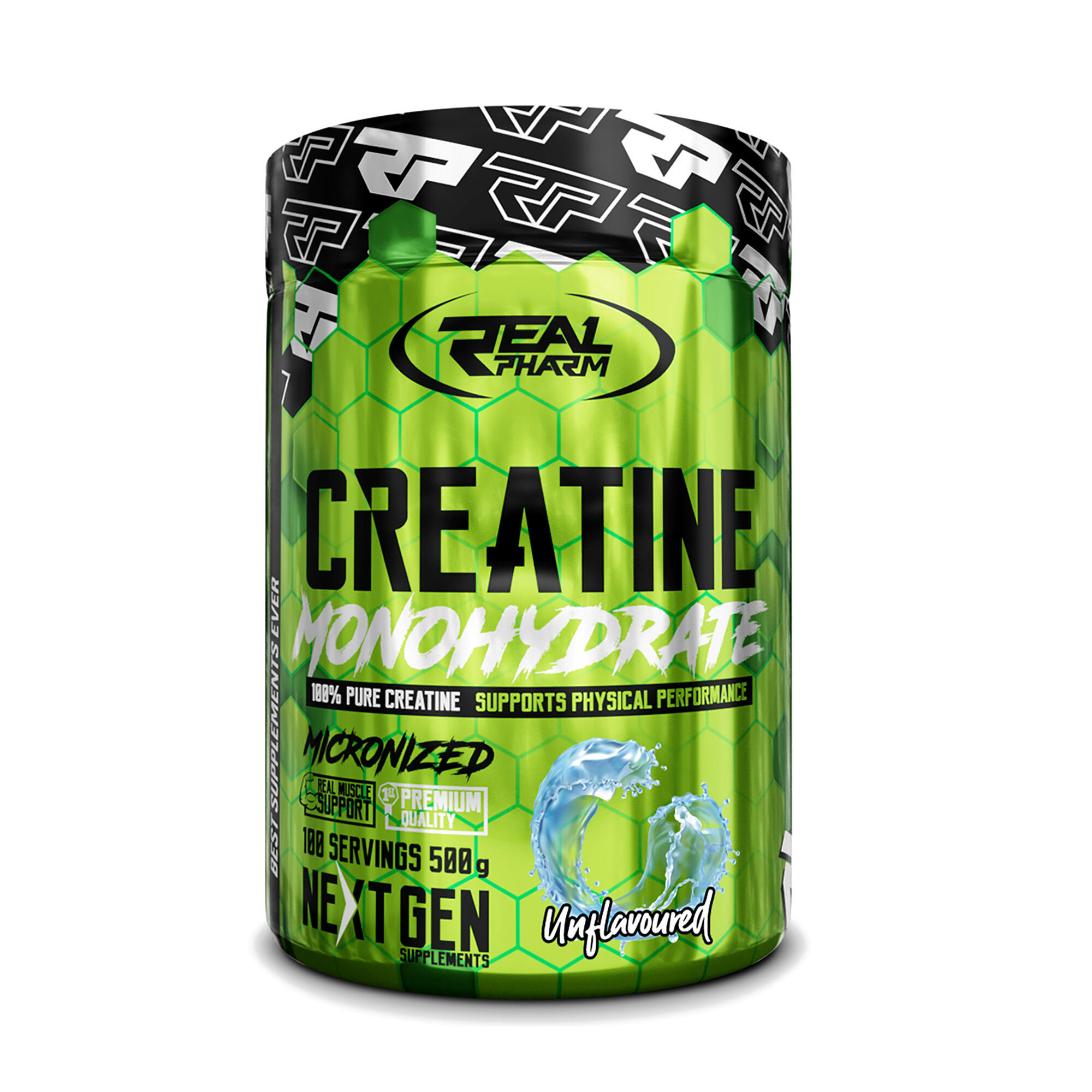 Kreatyna Real Pharm Creatine Monohydrate 500g Natural 3/3